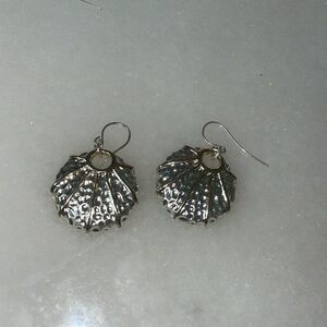Silver earring